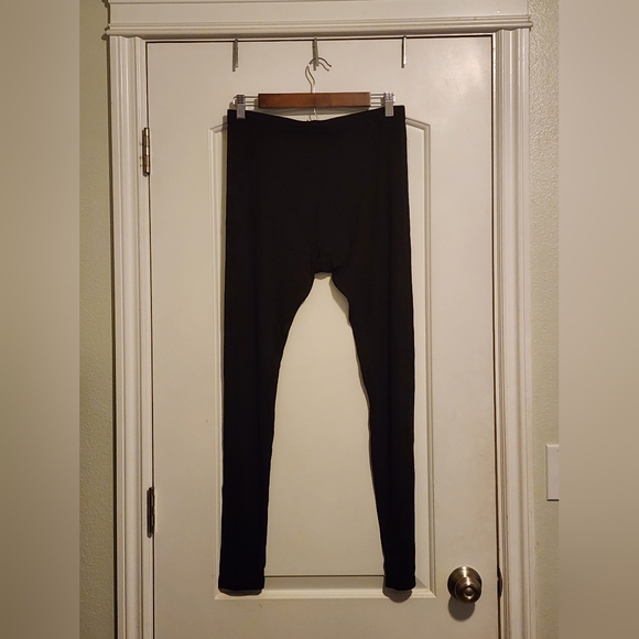 Lunya Black Soft Modal Rib Leggings Size L - Picture 4 of 6